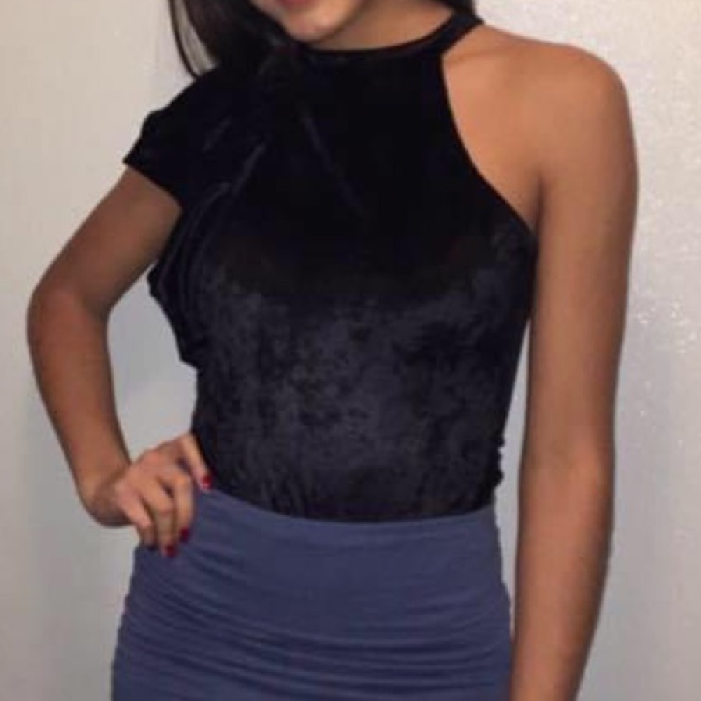 One shoulder bodysuit